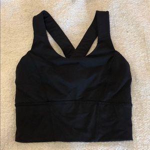 Long line sports bra